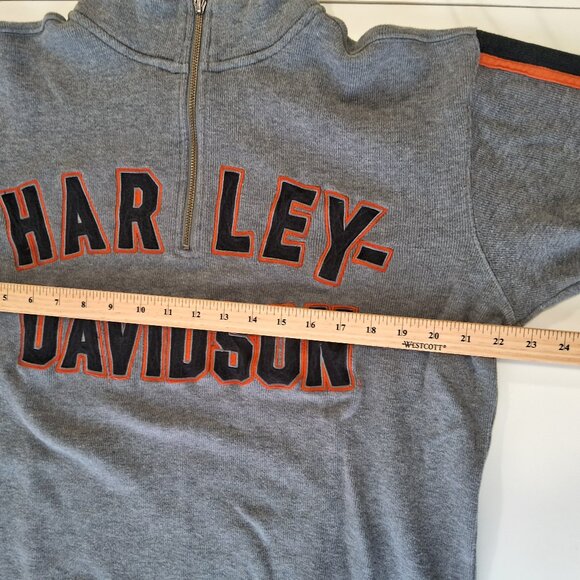 Harley-Davidson Quarter Zip Sweater - Picture 7 of 13